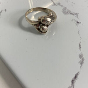 Sterling Silver Dolphin Ring Size 6